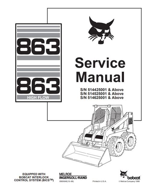 bobcat 863 skidsteer|bobcat 863 skid steer manual.